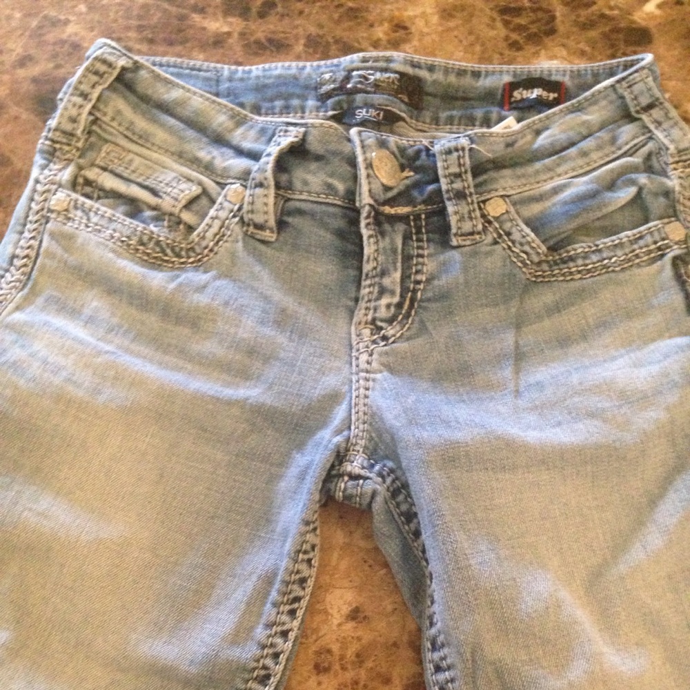 Silver jeans